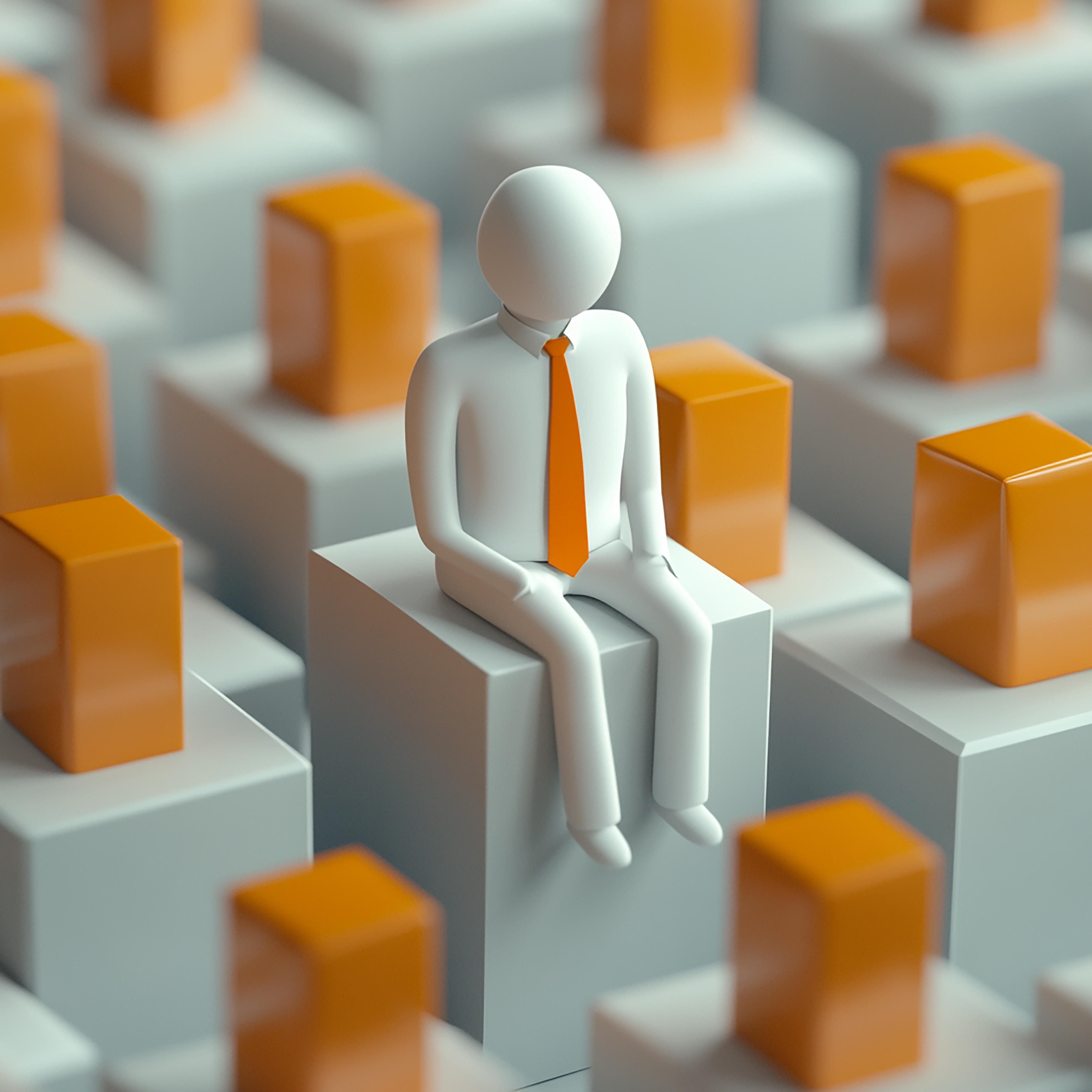 Professional client presentation setup showing 3D element integration